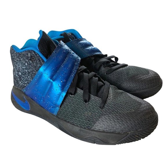Nike Kyrie 2 GS Wet II 826673-005 Basketball Shoes Blue Black Size 7Y​ - Picture 1 of 7
